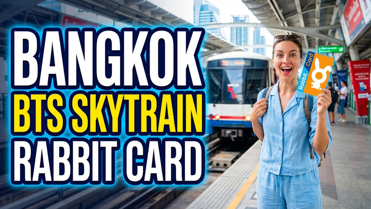 Bangkok BTS Skytrain Rabbit Card